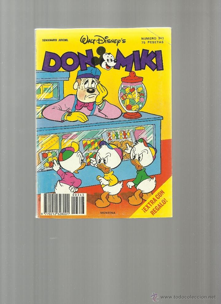 C&oacute;mics: DON MIKI N&ordm; 343 CON RECORTABLES - Foto 1