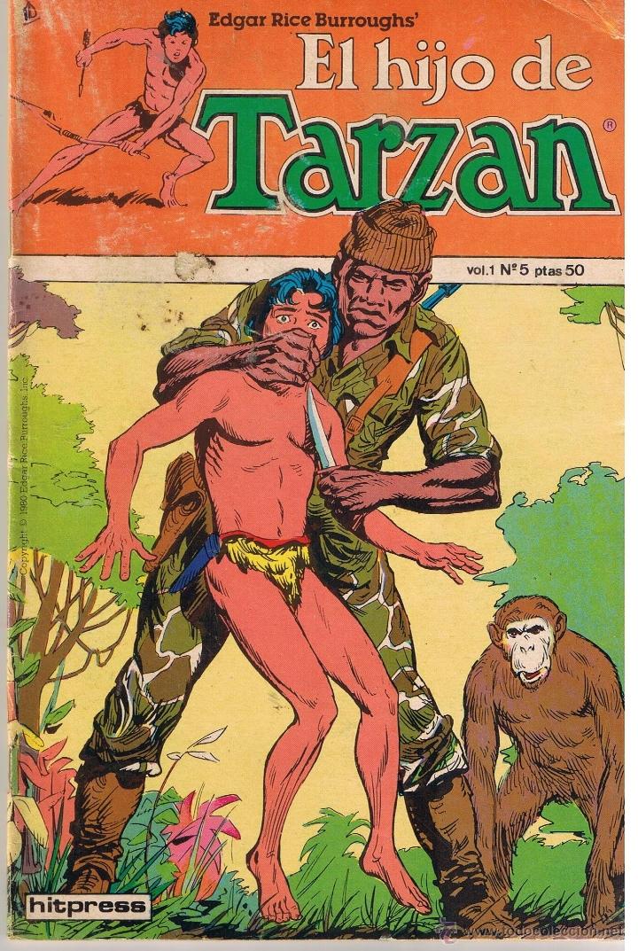 C&oacute;mics: EL HIJO DE TARZAN. NUMERO 5. HITPRESS 1980. (C/A6) - Foto 1