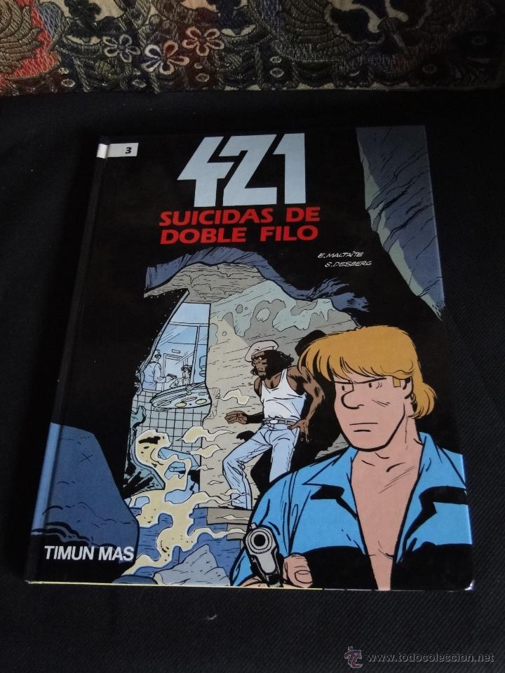 C&oacute;mics: 421, Suicidas de doble filo.--Maltaite, Eric. Desberg, Stephen. - Foto 1