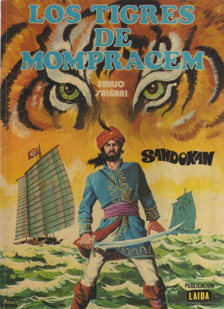 C&oacute;mics: LOS TIGRES DE MOMPRACEM EMILIO SALGARI - - Foto 1