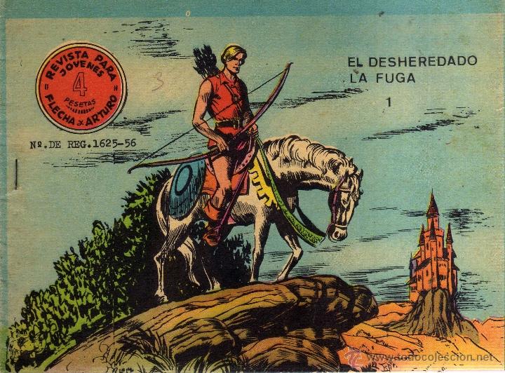 C&oacute;mics: FLECHA Y ARTURO EL DESHEREDADO 1 - CJ30 - Foto 1