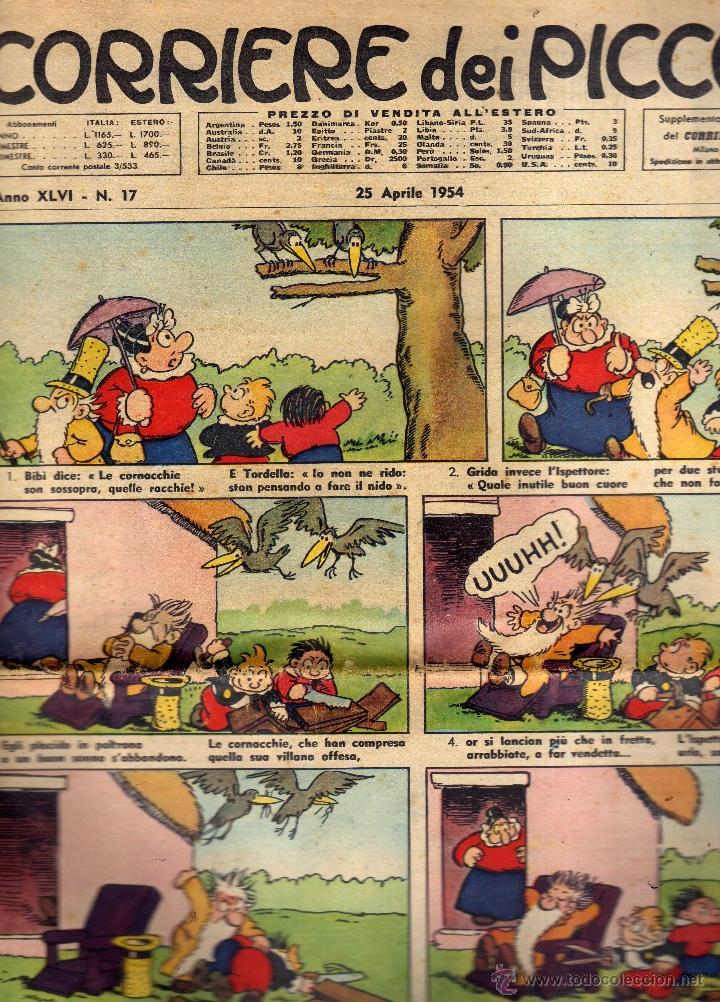 C&oacute;mics: CORRIERI DEI PICCOLI N&ordm; 17 EN ITALIANO - CJ30