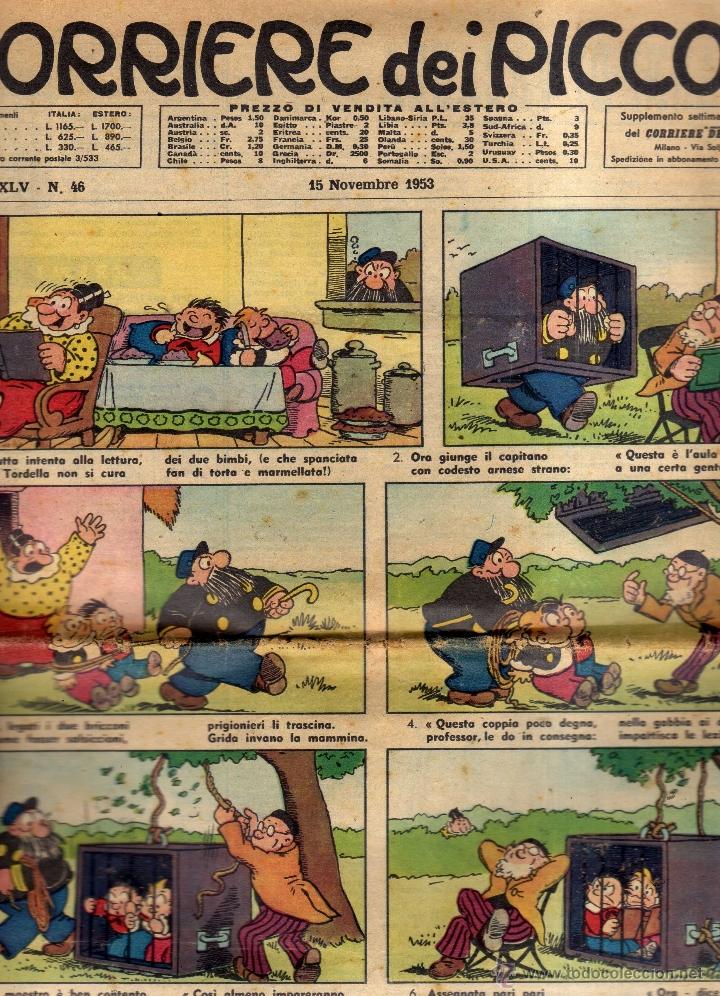 C&oacute;mics: CORRIERI DEI PICCOLI N&ordm; 46 EN ITALIANO - CJ30