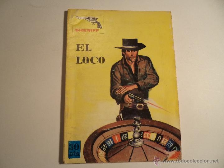 C&oacute;mics: Sheriff. Colecci&oacute;n Oeste. El loco. Vilmar. (f-7) - Foto 1