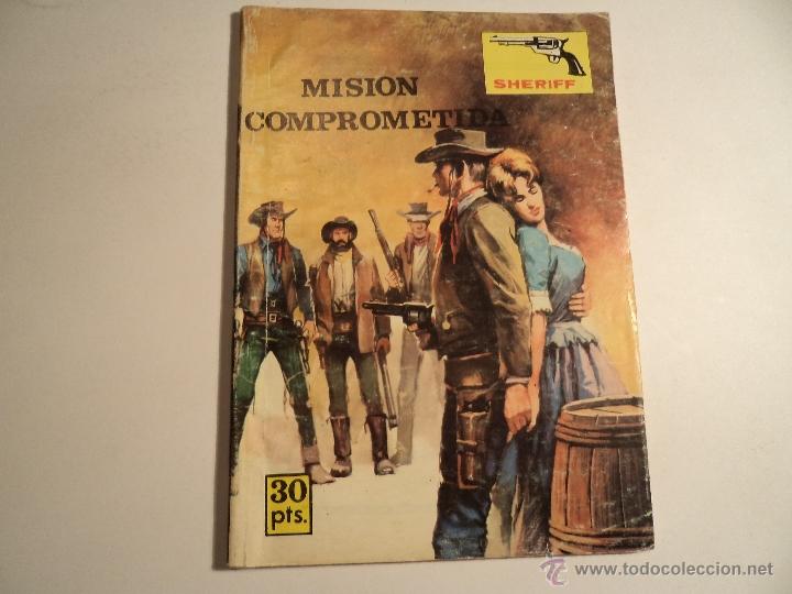 C&oacute;mics: Sheriff. Colecci&oacute;n Oeste. Misi&oacute;n comprometida. Vilmar. (f-7) - Foto 1