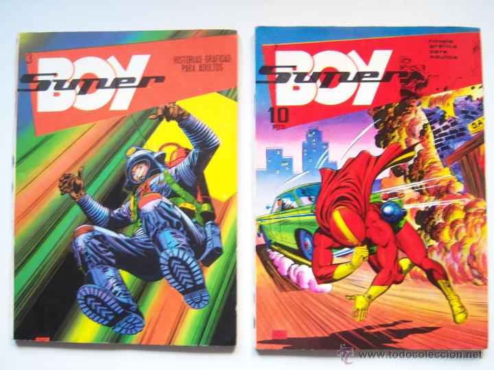C&oacute;mics: Super Boy, n&ordm; 3 + n&ordm; 7. 1969. Ediciones Boixher. Superboy - Foto 1