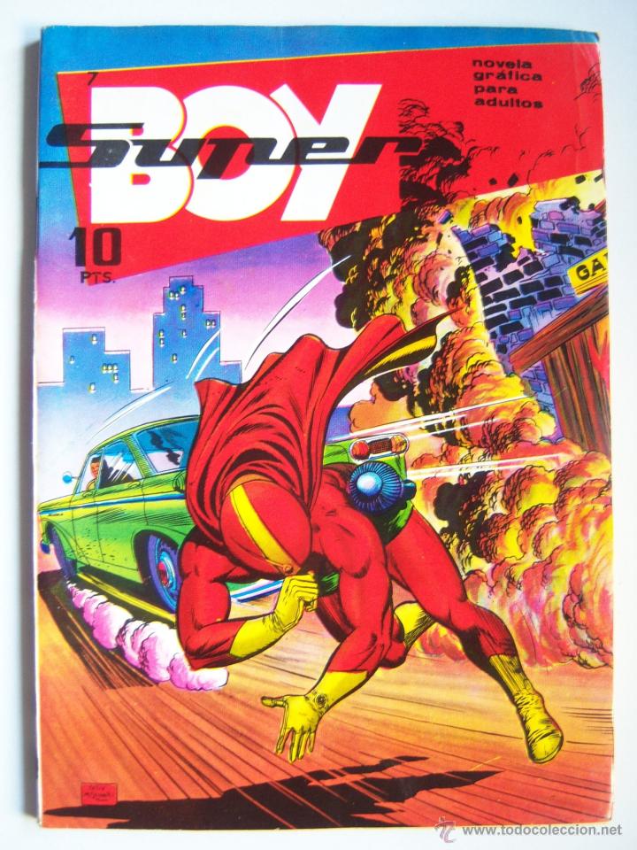 C&oacute;mics: Super Boy, n&ordm; 3 + n&ordm; 7. 1969. Ediciones Boixher. Superboy - Foto 5