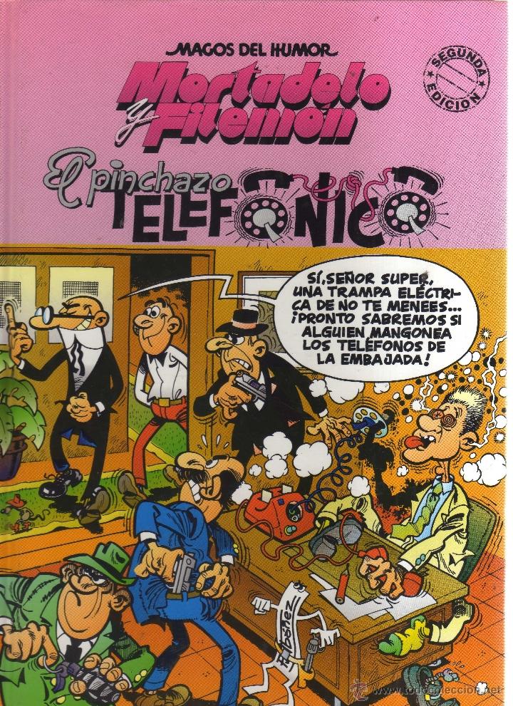 C&oacute;mics: MORTADELO Y FILEM&Oacute;N EL PINCHAZO TELEFONICO - CJM3 - Foto 1