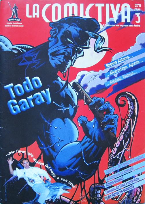 C&oacute;mics: La Comictiva n&ordm; 3. Fanzine de comics. Bilbao, 1994 - Foto 1