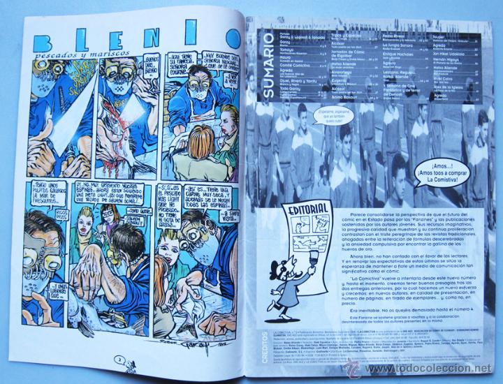 C&oacute;mics: La Comictiva n&ordm; 3. Fanzine de comics. Bilbao, 1994 - Foto 2