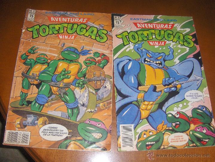 C&oacute;mics: lote de 2 comics Tortugas Ninja  n&ordm;8 y N&ordm; 9 - Foto 1