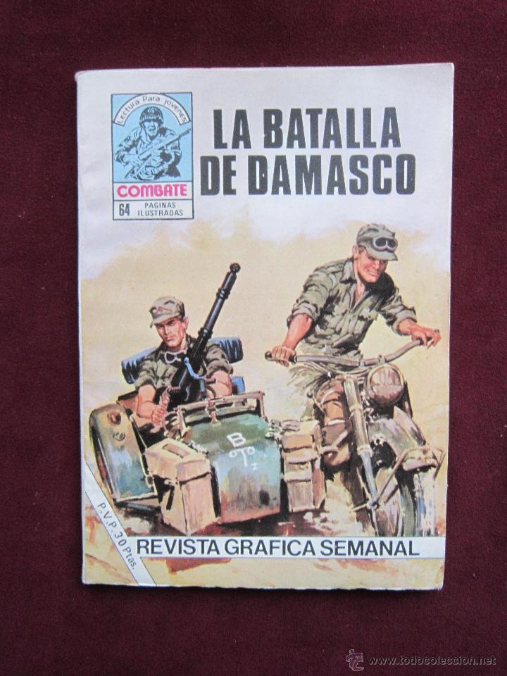 Comics: COMBATE N&ordm; 228. LA BATALLA DE DAMASCO. PRODUCCIONES EDITORIALES. Relatos Gr&aacute;ficos de guerra. MBE