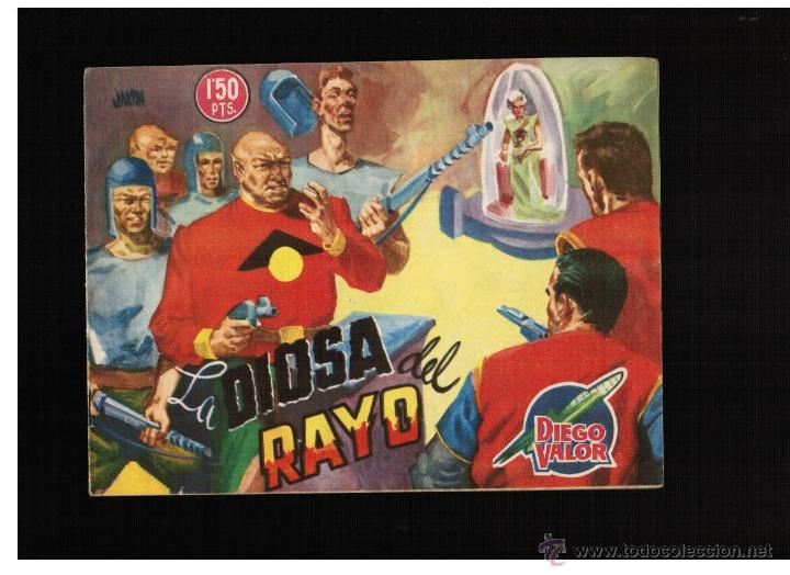 C&oacute;mics: DIEGO VALOR N&ordm; 15 - LA DIOSA DEL RAYO - EDICIONES CID - Foto 1