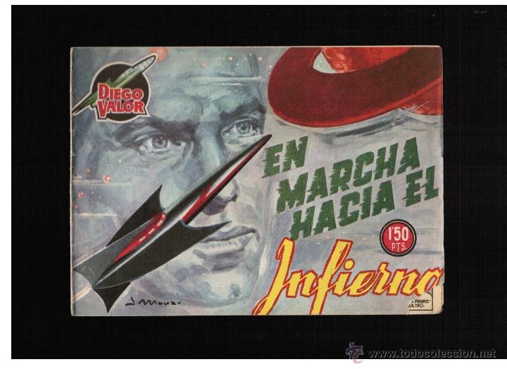 C&oacute;mics: DIEGO VALOR N&ordm; 12 - EN MARCHA HACIA EL INFIERNO - EDICIONES CID - Foto 1