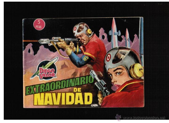 C&oacute;mics: DIEGO VALOR - EXTRAORDINARIO DE NAVIDAD - EDICIONES CID 1957 - Foto 1