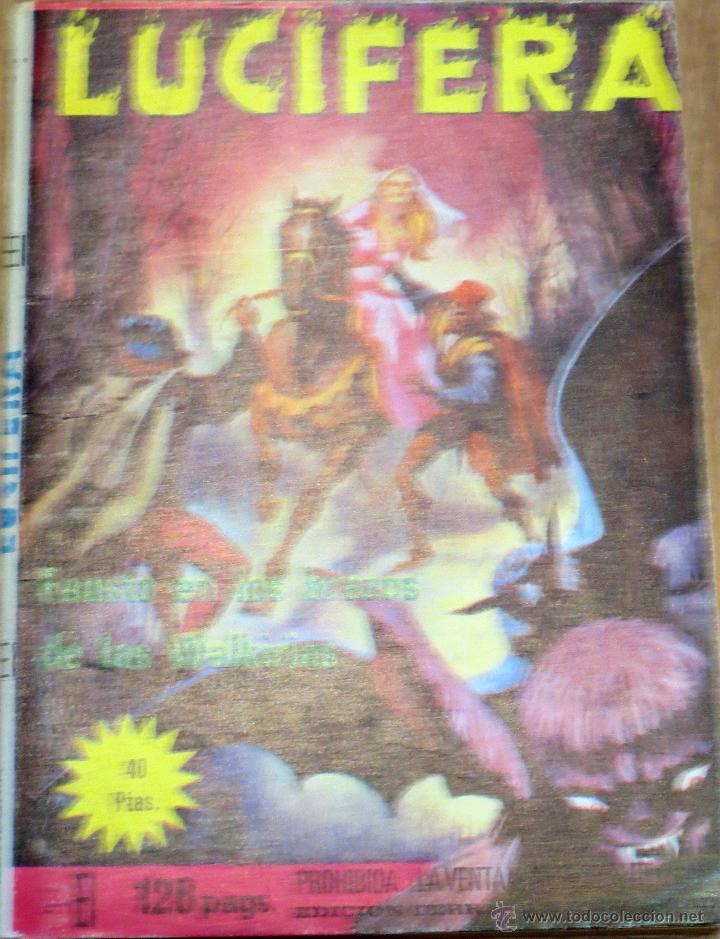 C&oacute;mics: LUCIFERA FAUSTO EN LOS BRAZOS DE LAS WALKIRIAS EDICIONES ELVIBERIA A&Ntilde;O 1976 - Foto 1