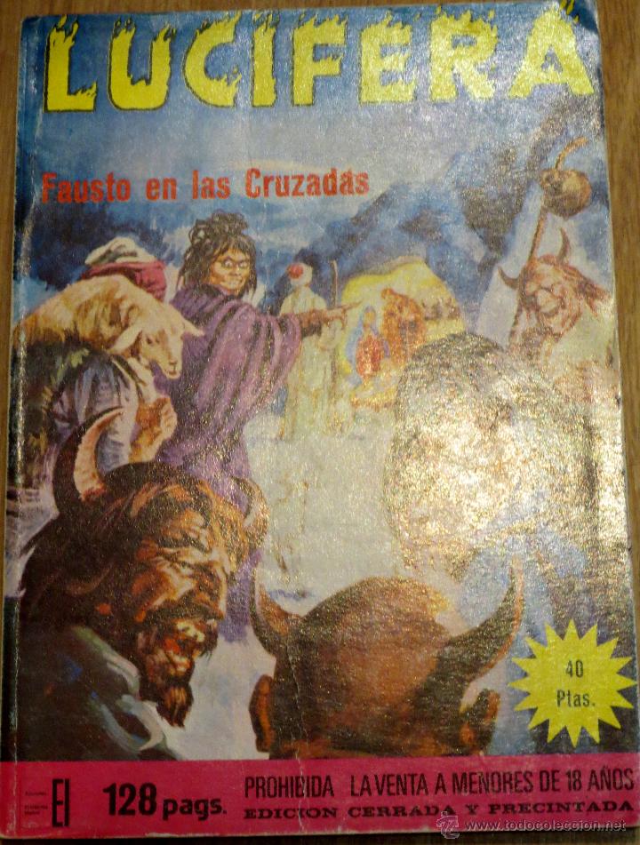 C&oacute;mics: LUCIFERA FAUSTO EN LAS CRUZADAS N&ordm; 7 EDICIONES ELVIBERIA A&Ntilde;O 1976 - Foto 1