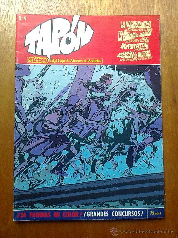 Comics: TAPON 9, EL TEBEO DE LA CAJA DE AHORROS DE ASTURIAS, 1989
