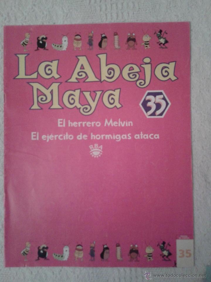 C&oacute;mics: LIBRO INFANTIL LA ABEJA MAYA N&ordm; 35. A&Ntilde;O 2000. EDICIONES RBA - Foto 1