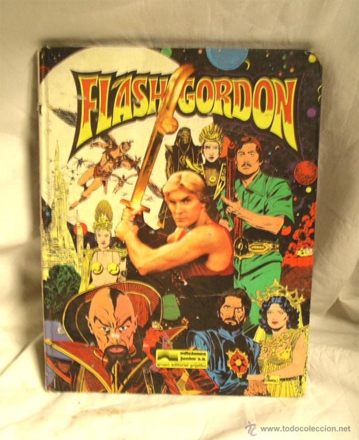 C&oacute;mics: Flash Gordon a&ntilde;o 80, Ediciones Junior, tapa dura - Foto 1