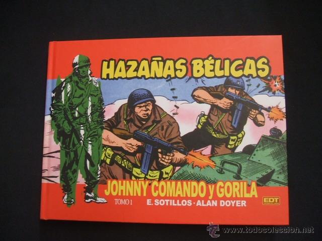 C&oacute;mics: HAZA&Ntilde;AS BELICAS - JOHNNY COMANDO Y GORILA - TOMO 1 - EDT - - Foto 1