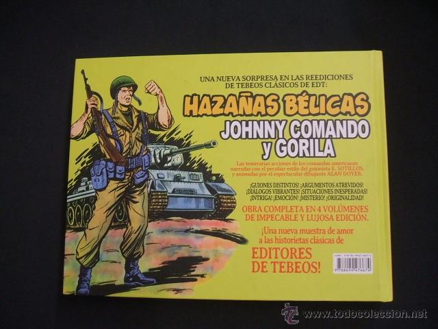 C&oacute;mics: HAZA&Ntilde;AS BELICAS - JOHNNY COMANDO Y GORILA - TOMO 1 - EDT - - Foto 3