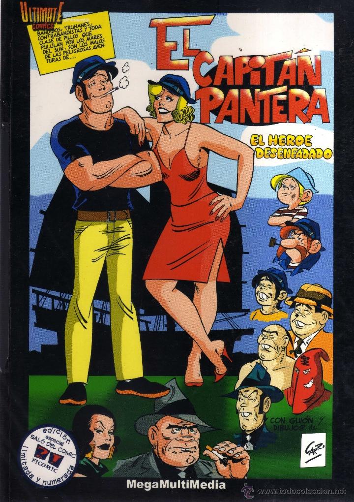 C&oacute;mics: El capit&aacute;n Pantera - El h&eacute;roe desenfadado - CJ10 - Foto 1
