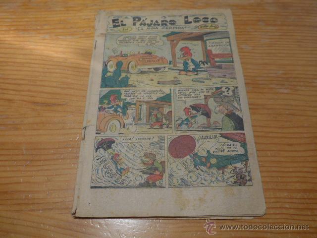 C&oacute;mics: Antiguo tebeo comic de el pajaro loco - Foto 1