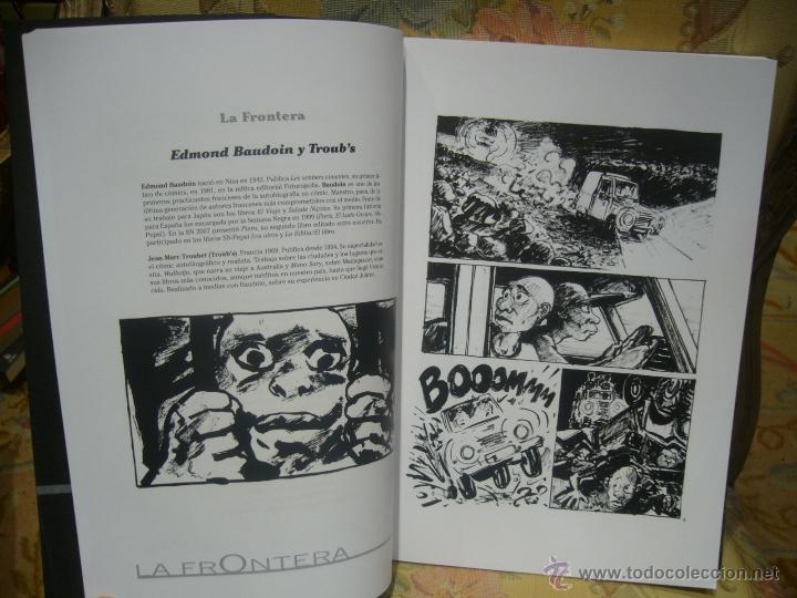 C&oacute;mics: LA FRONTERA. TEXTOS Y VI&Ntilde;ETAS DE DIFERENTES AUTORES. - Foto 4