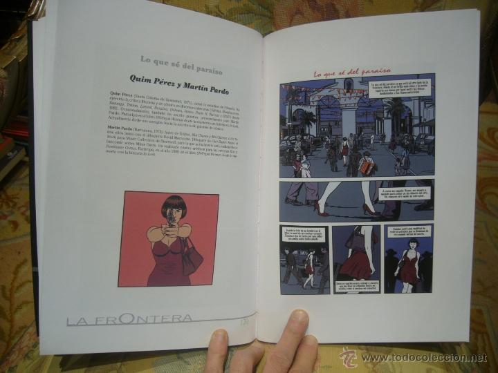C&oacute;mics: LA FRONTERA. TEXTOS Y VI&Ntilde;ETAS DE DIFERENTES AUTORES. - Foto 8