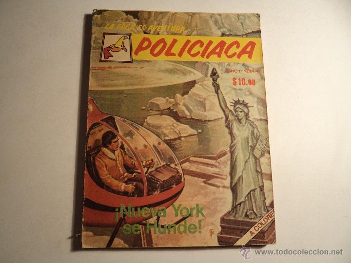 Comics: La Foca es aventura policiaca. n&ordm; 4. Editorial la Foca. (e-32)