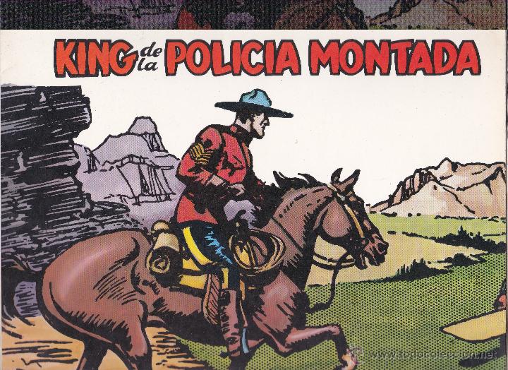 C&oacute;mics: KING DE LA POLICIA MONTADA VOL.1 REEDICION -1982- - Foto 1