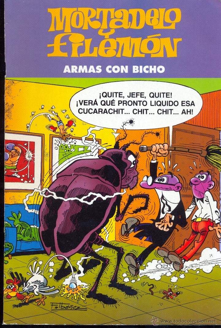 C&oacute;mics: MORTADELO Y FILEM&Oacute;N - Armas con bicho - EDICI&Oacute;N ESPECIAL - Foto 1