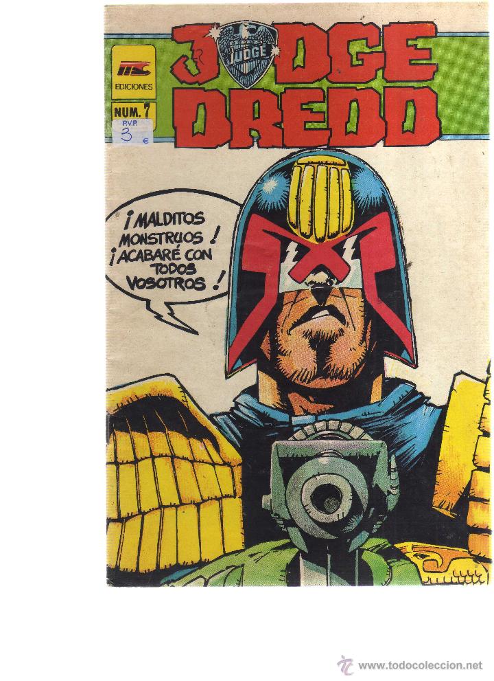 C&oacute;mics: Judge Dredd N&ordm; 7 Ed. Mc - CJ34 - Foto 1