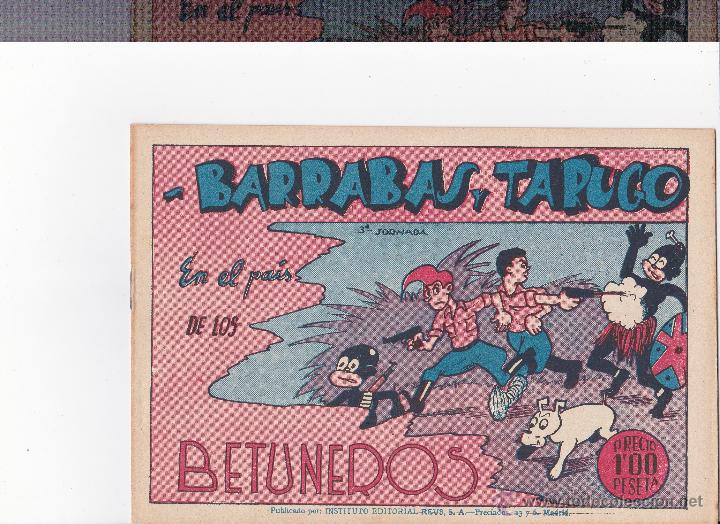 C&oacute;mics: AVENTURA DE BARRABAS Y TARUGO - Foto 3