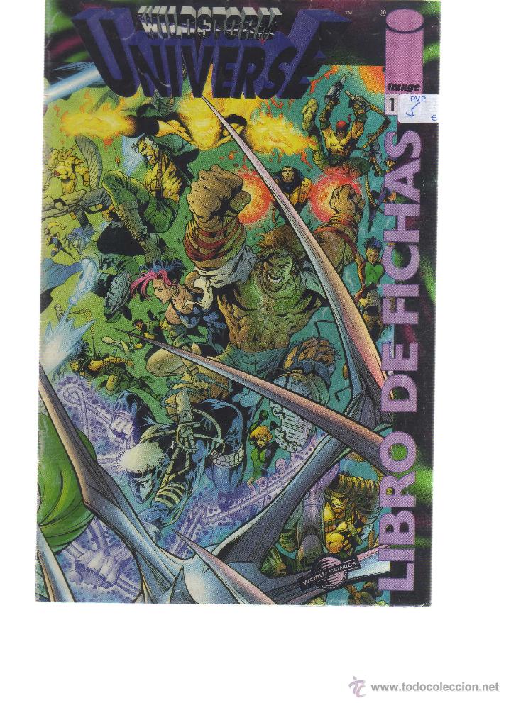 C&oacute;mics: WILDSTORM UNIVERSE LIBRO DE FICHAS 1 - CJ38 - Foto 1