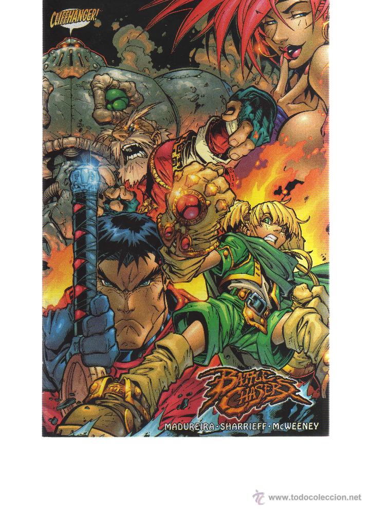 C&oacute;mics: BATTLE CHASERS COLECCI&Oacute;N COMPLETA DE 5 N&Uacute;MEROS - CJ38 - Foto 1