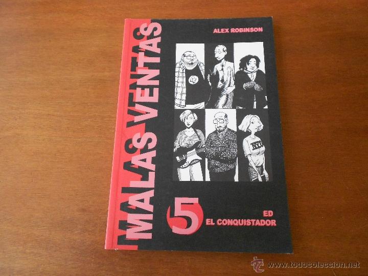 C&oacute;mics: COMIC MALAS VENTAS N&ordm; 5: ED EL CONQUISTADOR, DE ALEX ROBINSON, EDITORIAL ALTER COMICS - Foto 1