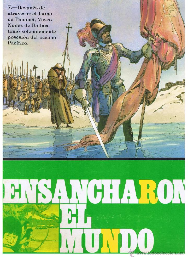 Comics: LAS CARPETAS. ENSANCHARON EL MUNDO. EL MONTE. SEVILLA. DIBUJOS LUIS BERMEJO. (20 LAMINAS )..ST/B14