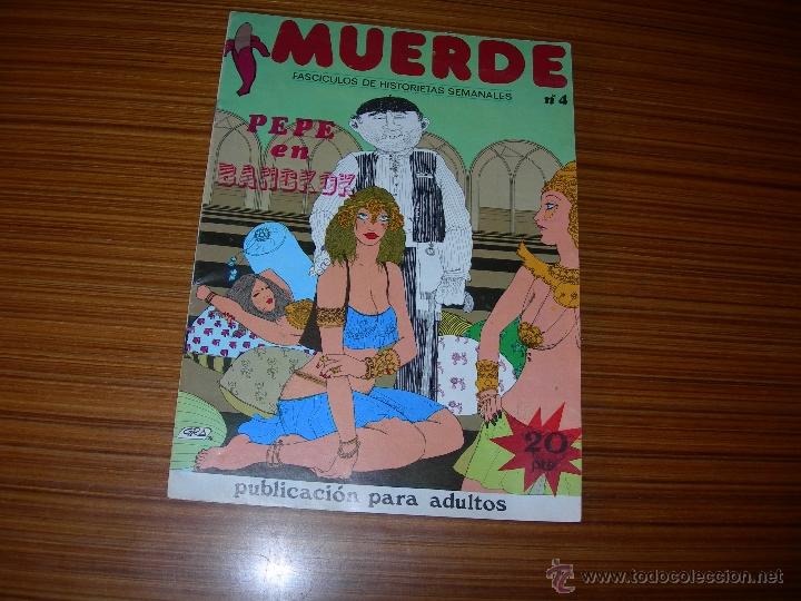 C&oacute;mics: MUERDE  N&ordm; 4  DE J.F .EDICIONES - Foto 1