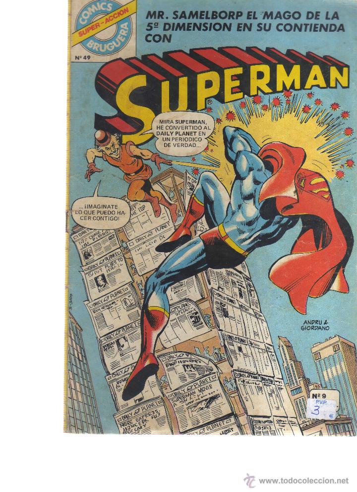 C&oacute;mics: Superman N&ordm; 9 Bruguera - SUP1 - Foto 1