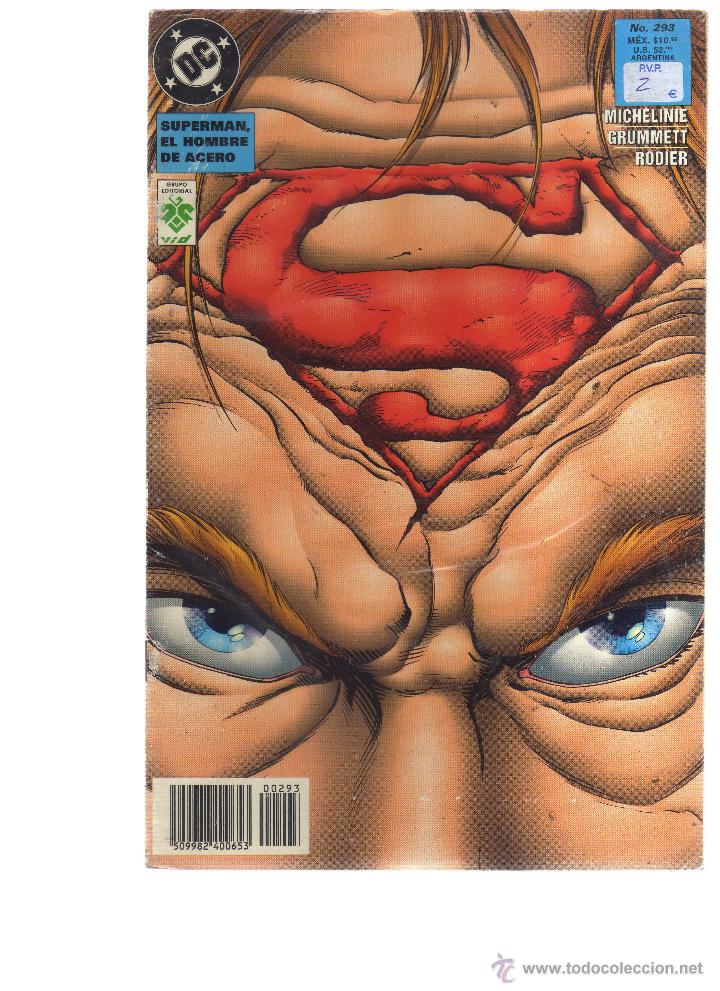 C&oacute;mics: Superman, El hombre de acero N&ordm; 293 DC - SUP1 - Foto 1