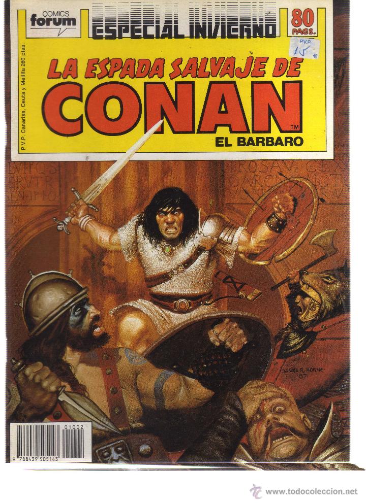 C&oacute;mics: LA ESPADA SALVAJE DE CONAN ESPECIAL INVIERNO - CJ40 - Foto 1