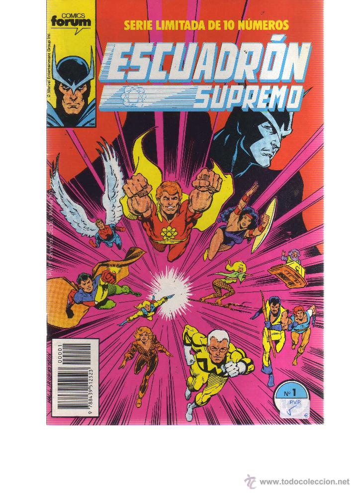 C&oacute;mics: ESCUADR&Oacute;N SUPREMO N&Uacute;MERO 1 - CJ40 - Foto 1