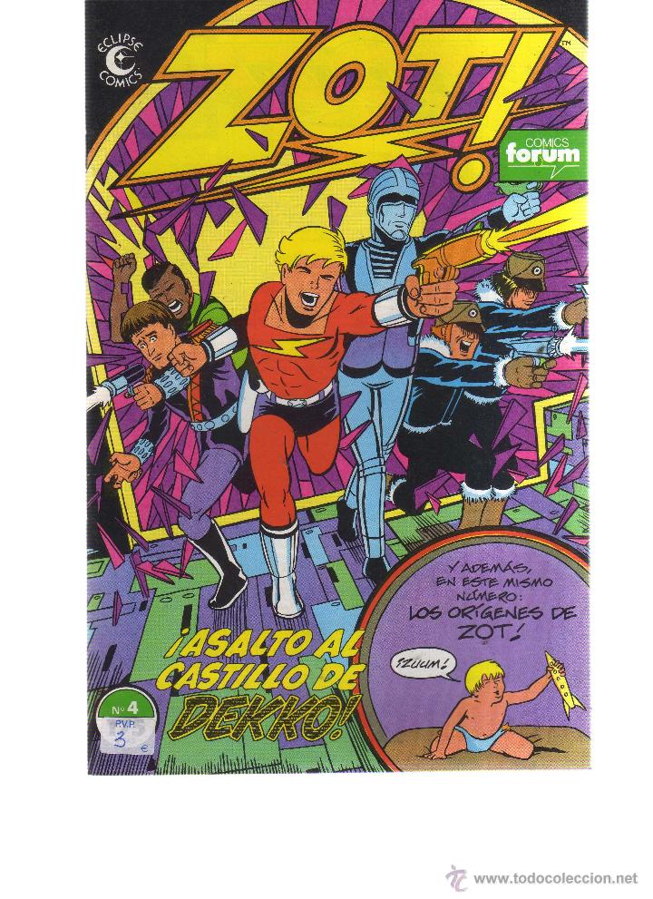 C&oacute;mics: ZOT! N&Uacute;MERO 4 - CJ40 - Foto 1