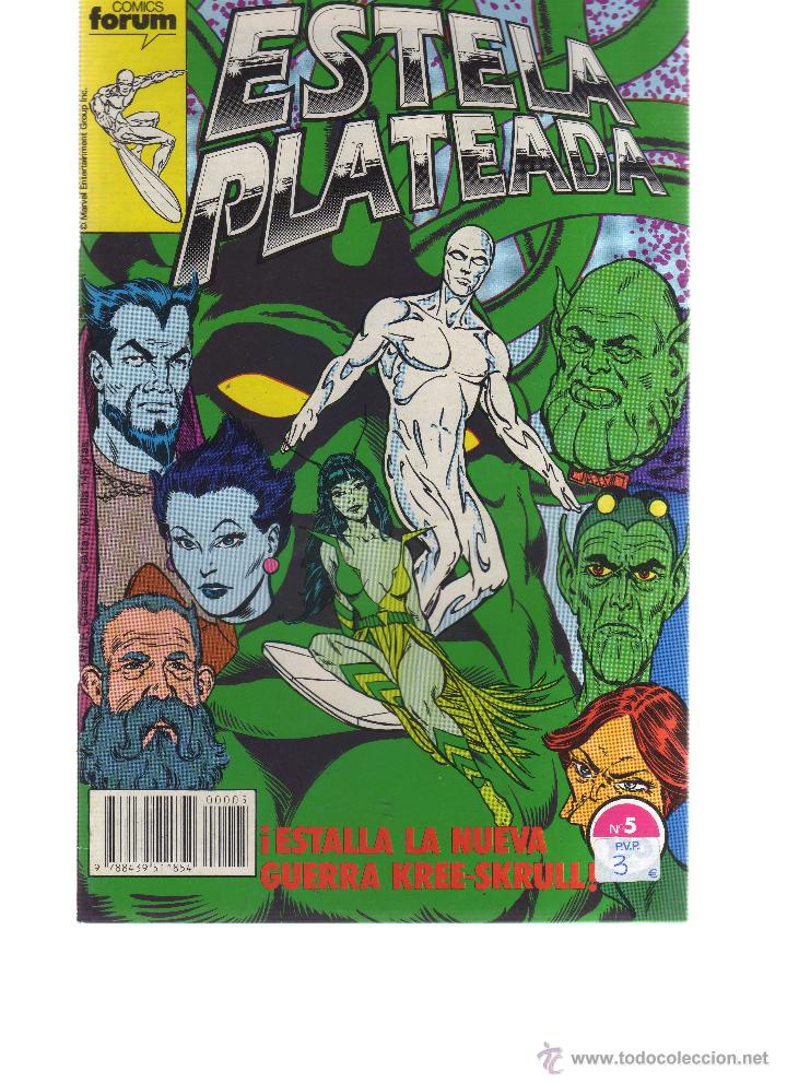 C&oacute;mics: ESTELA PLATEADA N&Uacute;MERO 5 ( FORUM )  - CJ40 - Foto 1