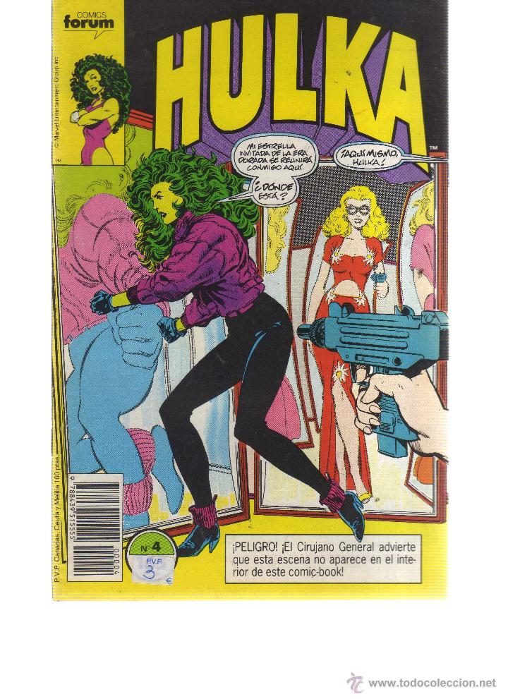 C&oacute;mics: HULKA N&Uacute;MERO 4 ( FORUM ) - CJ40 - Foto 1