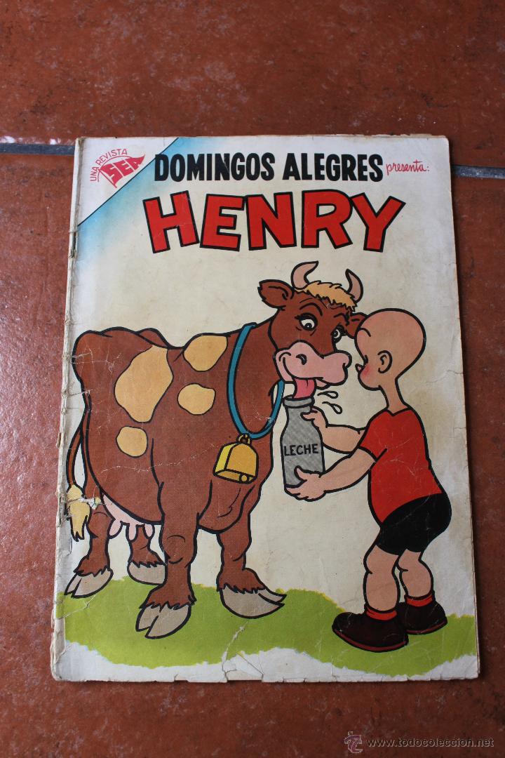 C&oacute;mics: DOMINGOS ALEGRES N&ordm; 58: HENRY; A&Ntilde;O 1955 - Foto 1