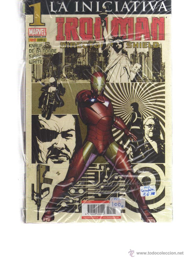 C&oacute;mics: IRON MAN COMPLETA 36 N&Uacute;MEROS - CJ46 - Foto 1