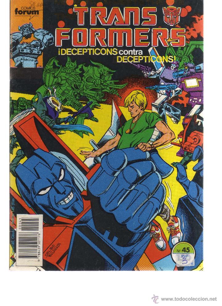 C&oacute;mics: TRANSFORMERS N&Uacute;MERO 45 - CJ46 - Foto 1